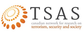 Logo de TSAS, Canadian Network for Research on Terrorism, Security and Society