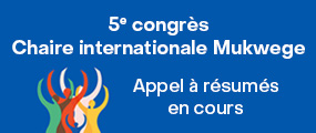 5e Congrès de la Chaire internationale Mukwege
