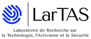 Logo du Laboratoire de recherche sur la Technologie, l’Activisme et la Sécurité