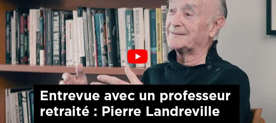 Vidéo | Rencontres avec les anciens professeurs - Pierre Landreville