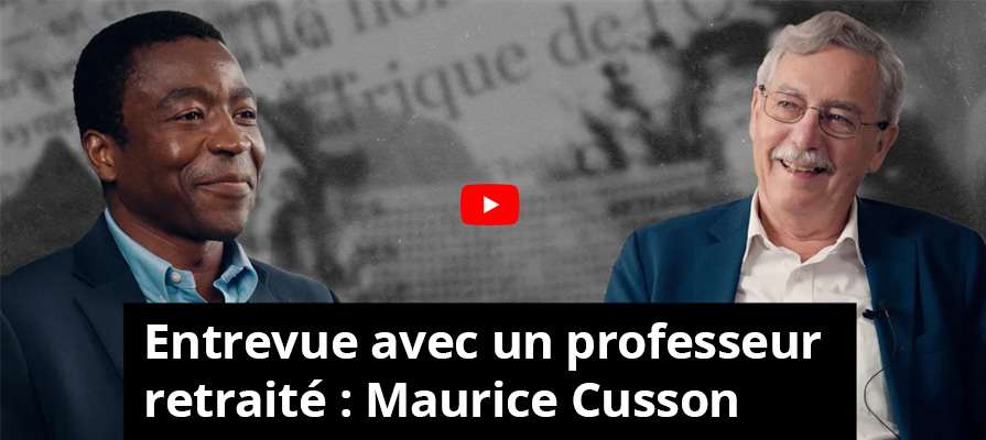 Entrevue avec un professeur retraité: Maurice Cusson