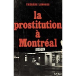 couverture du livre La prostitution à Montréal